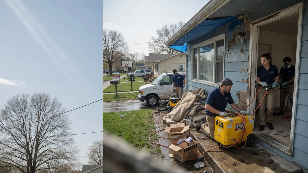 Basement Flood Cleanup in Uriah, AL near me
